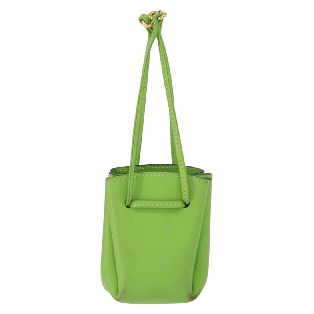 Hermes Vespa green leather pouch (1 of 16)