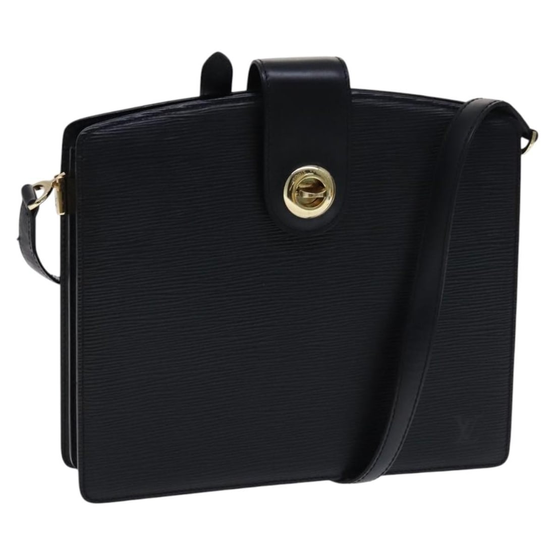 Louis Vuitton M52342 Capuchin Black Epi Leather Shoulder Bag (1 of 18)