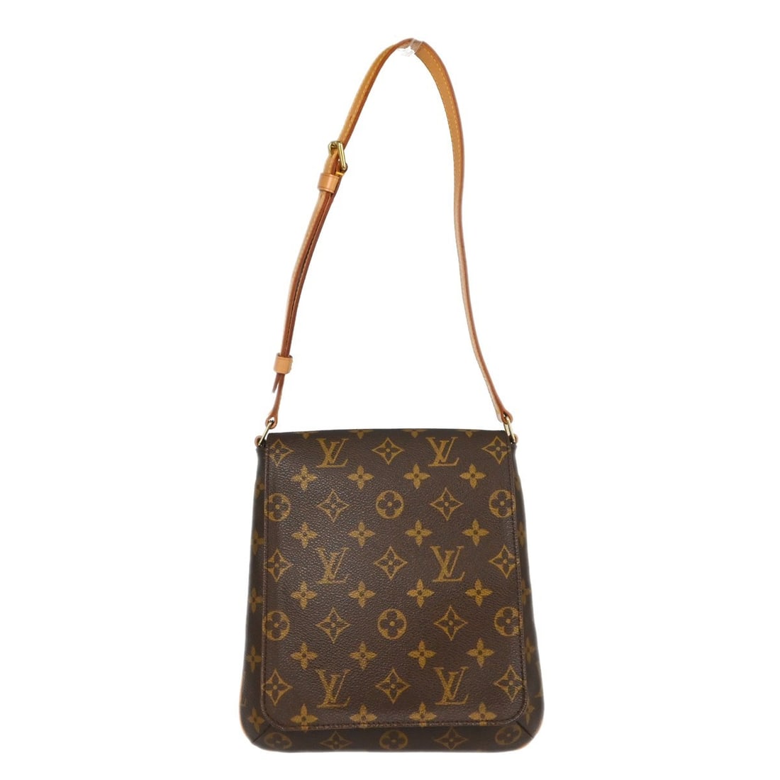 Louis Vuitton Musette Salsa Monogram Shoulder Bag Short Strap M51258: Louis Vuitton Musette Salsa Monogram Shoulder Bag Short Strap M51258 Vintage Louis Vuitton Musette Salsa short shoulder bag in brown Monogram canvas with leather trim. This medium shoulder bag feature