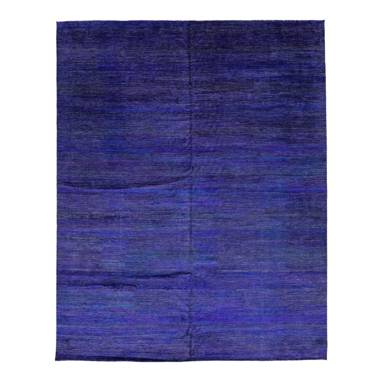 Contemporary Savannah Hand-Knotted Wool Rug 12'1 x 15'1 Geometric Design: Contemporary Savannah Hand-Knotted Wool Rug 12'1 x 15'1 Geometric Design Enhance your living space with this exquisite Contemporary Savannah hand-knotted wool rug. Featuring a stunning blend of blue, 