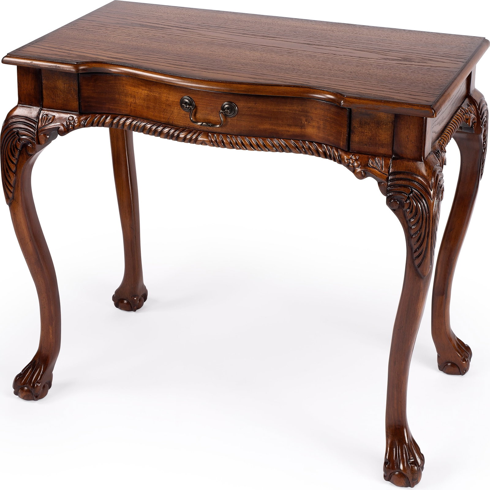 Butler Dupree Oak Writing Desk English Traditional Style: Butler Dupree Oak Writing Desk English Traditional Style Discover the elegance of this Butler Vintage Style Oak Writing Desk, a perfect blend of functionality and classic design. This writing desk fea