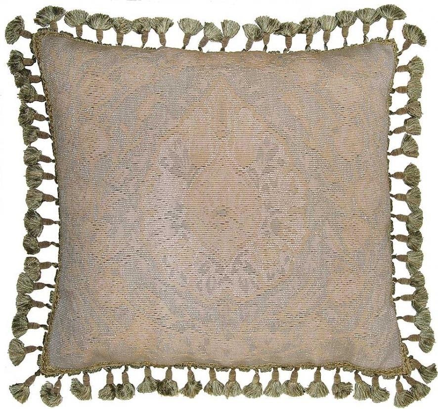 Provence Home Handmade Aubusson Velvet Accent Pillow 22x22: Provence Home Handmade Aubusson Velvet Accent Pillow 22x22 Elevate your home decor with this Premium Handmade Aubusson Accent Pillow, crafted with meticulous attention to detail. This stylish throw pi