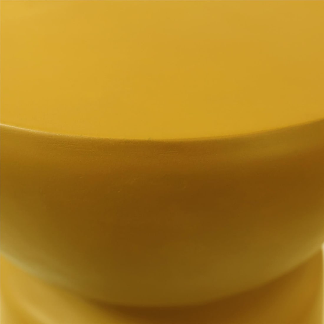 Ashlynn Outdoor Side Table in Yellow Lightweight Concrete (1 of 3)