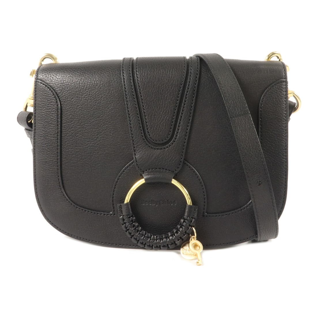 See By Chloe Black Calfskin Shoulder Bag GHW (1 of 17)