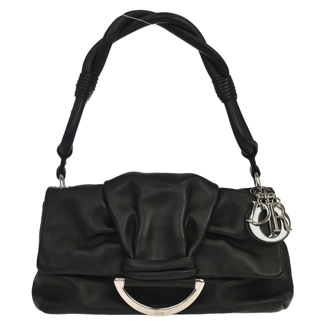 Dior Demi Lune black lambskin tote bag Cannage quilted (1 of 16)