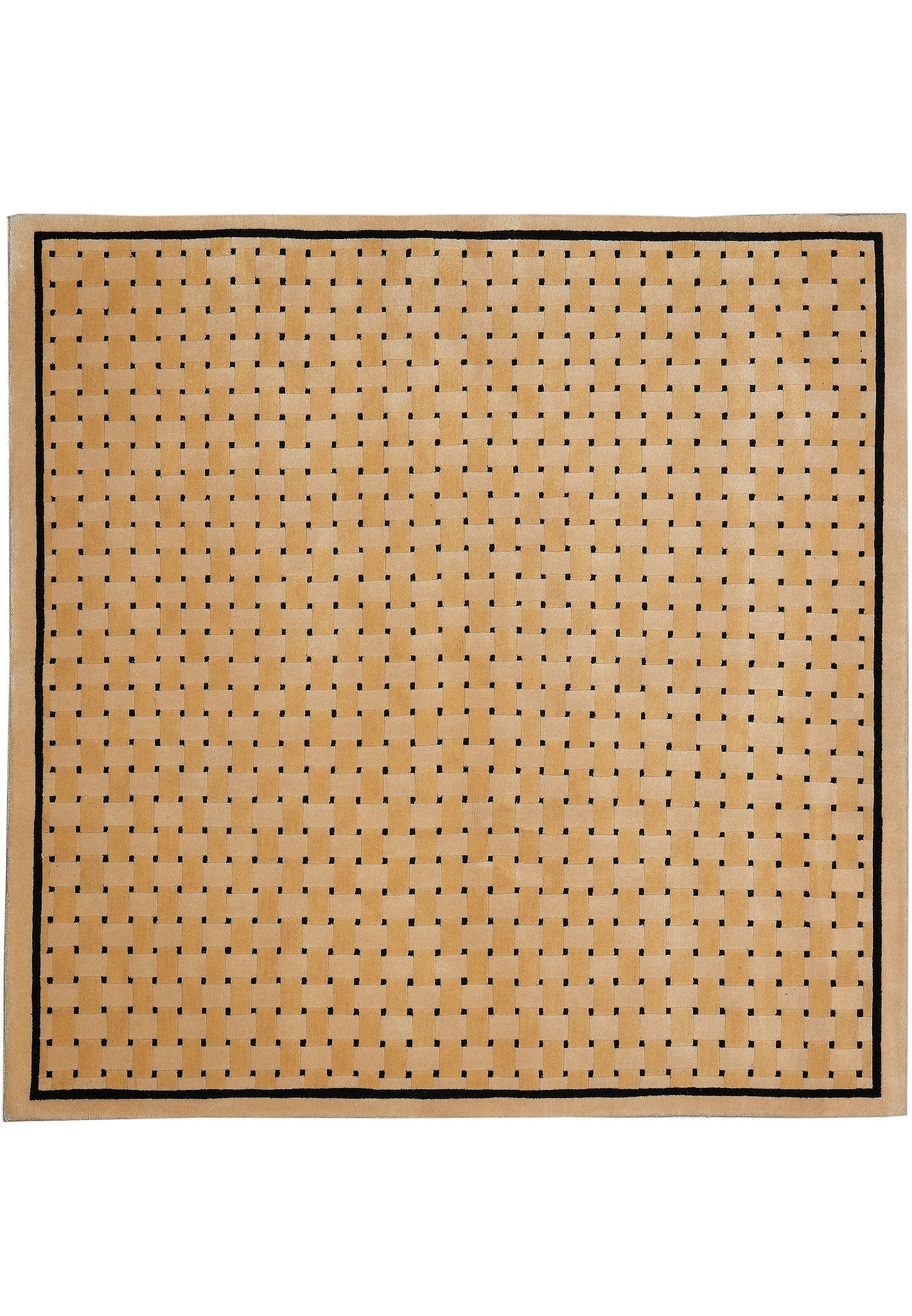 6 x 6 Square Handmade Contemporary Wool Rug Modern Design (1 of 11)