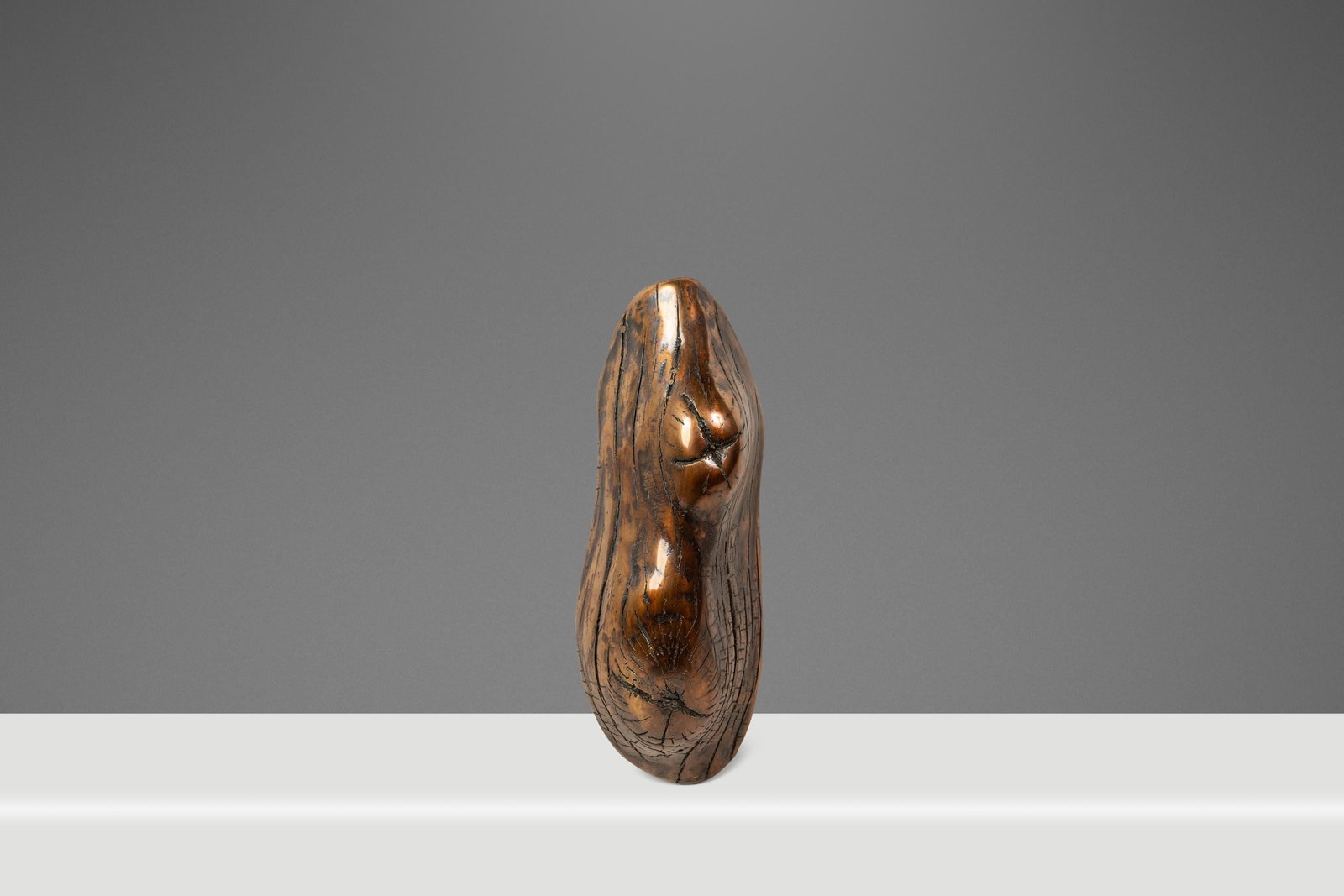 Unique Organic Modern Bronze Wall Sculpture New Beginnings by Mark Leblanc (1 of 15)