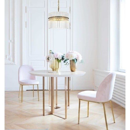 Paulina 3 Light Satin Gold Glass Rod Chandelier 16 Inch Wide: Paulina 3 Light Satin Gold Glass Rod Chandelier 16 Inch Wide This modern chandelier features a satin gold finish with clear glass rods, offering a sophisticated touch for spaces such as dining rooms, 