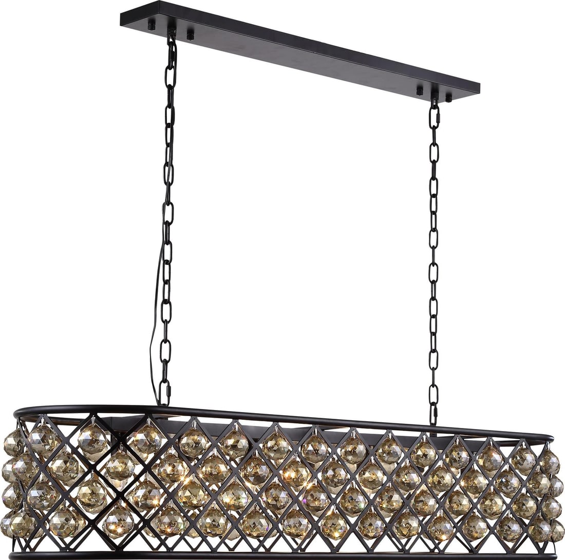 Elegant Madison Crystal Pendant Light Hollywood Regency 15H 13W 50D: Elegant Madison Crystal Pendant Light Hollywood Regency 15H 13W 50D Illuminate your space with the Elegant Madison Crystal Pendant Light, a stunning addition that beautifully blends sophistication and