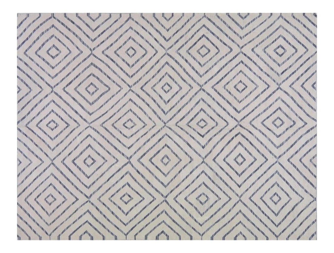 Turkish Anatolian Wool Kilim Rug Handwoven in Natural Tones 6'x7'7" (1 of 6)