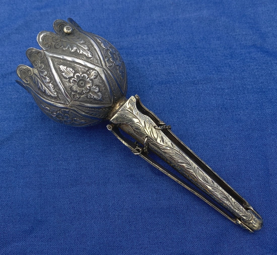 Victorian 1867 Sterling Silver Tussie Mussie by Thomas Smiley (1 of 9)