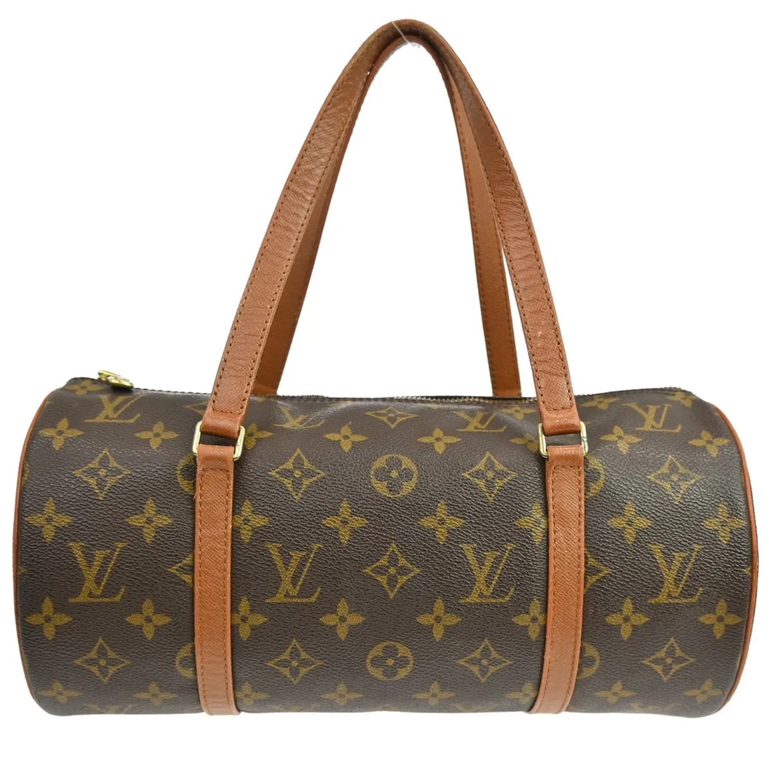 Louis Vuitton Monogram Canvas Papillon Handbag 30cm x 15cm x 15cm: Louis Vuitton Monogram Canvas Papillon Handbag 30cm x 15cm x 15cm This Louis Vuitton Papillon Handbag features the iconic monogram canvas in a classic brown color. Designed for women, the bag is craft