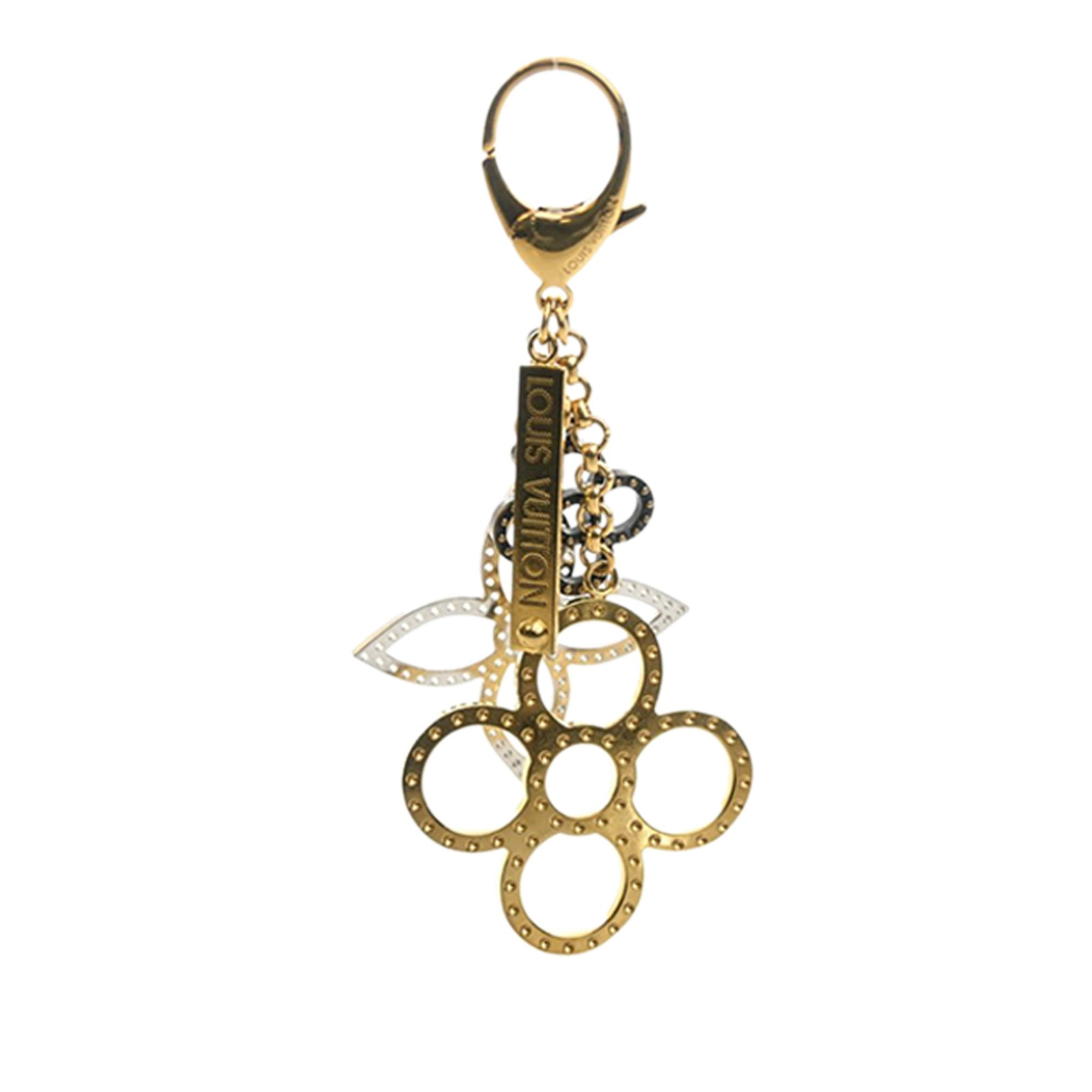 Louis Vuitton Gold Tone Sac Tapage Bag Charm (1 of 6)