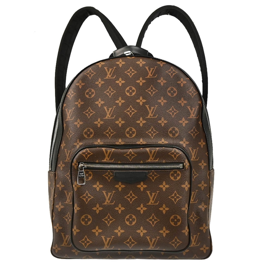 Louis Vuitton Josh Backpack Monogram Macassar Brown M41530: Louis Vuitton Josh Backpack Monogram Macassar Brown M41530 Louis Vuitton Josh backpack from the Monogram Macassar line, crafted in brown monogram canvas with leather trim. This medium unisex backpack 