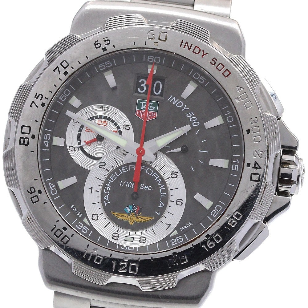 TAG Heuer Formula 1 Indy 500 Quartz Chronograph Steel Men's Watch (1 of 6)
