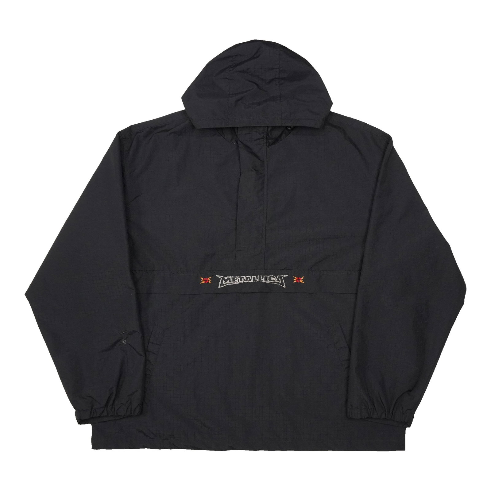 Vintage Metallica San Francisco Nylon Windbreaker Jacket Black (1 of 6)