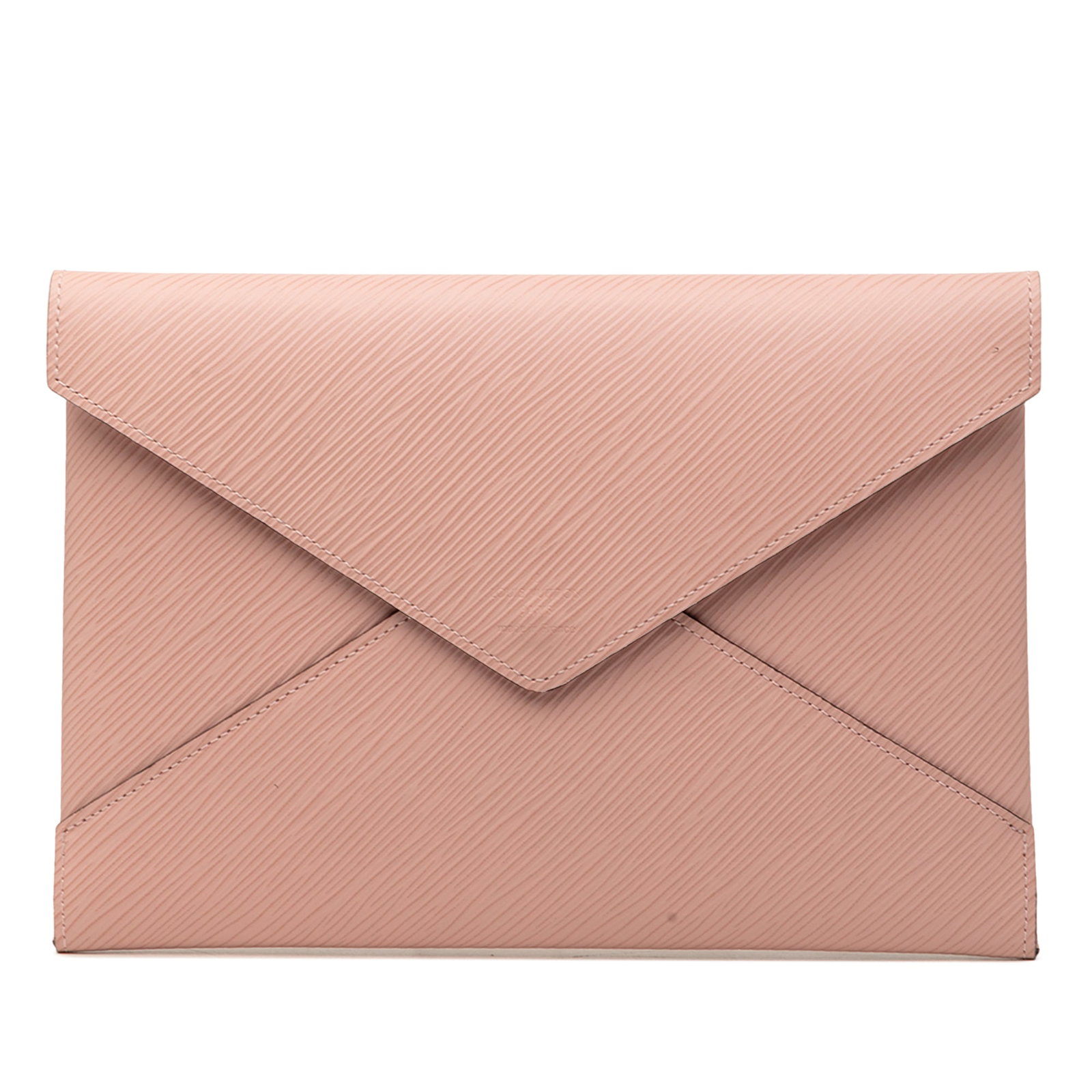 Louis Vuitton Kirigami Pochette Set in Pink Epi Leather: Louis Vuitton Kirigami Pochette Set in Pink Epi Leather Louis Vuitton Epi Pochette Kirigami Set in pink leather with a front flap and snap button closures. Includes one dust bag. Condition is AB, with