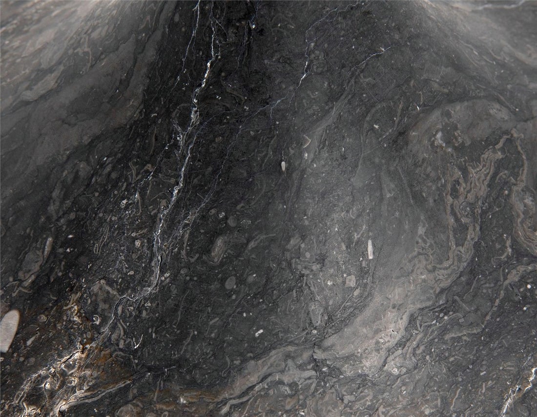 Noir Kafka Black Marble Tray 12 x 12 Classic Style (1 of 7)