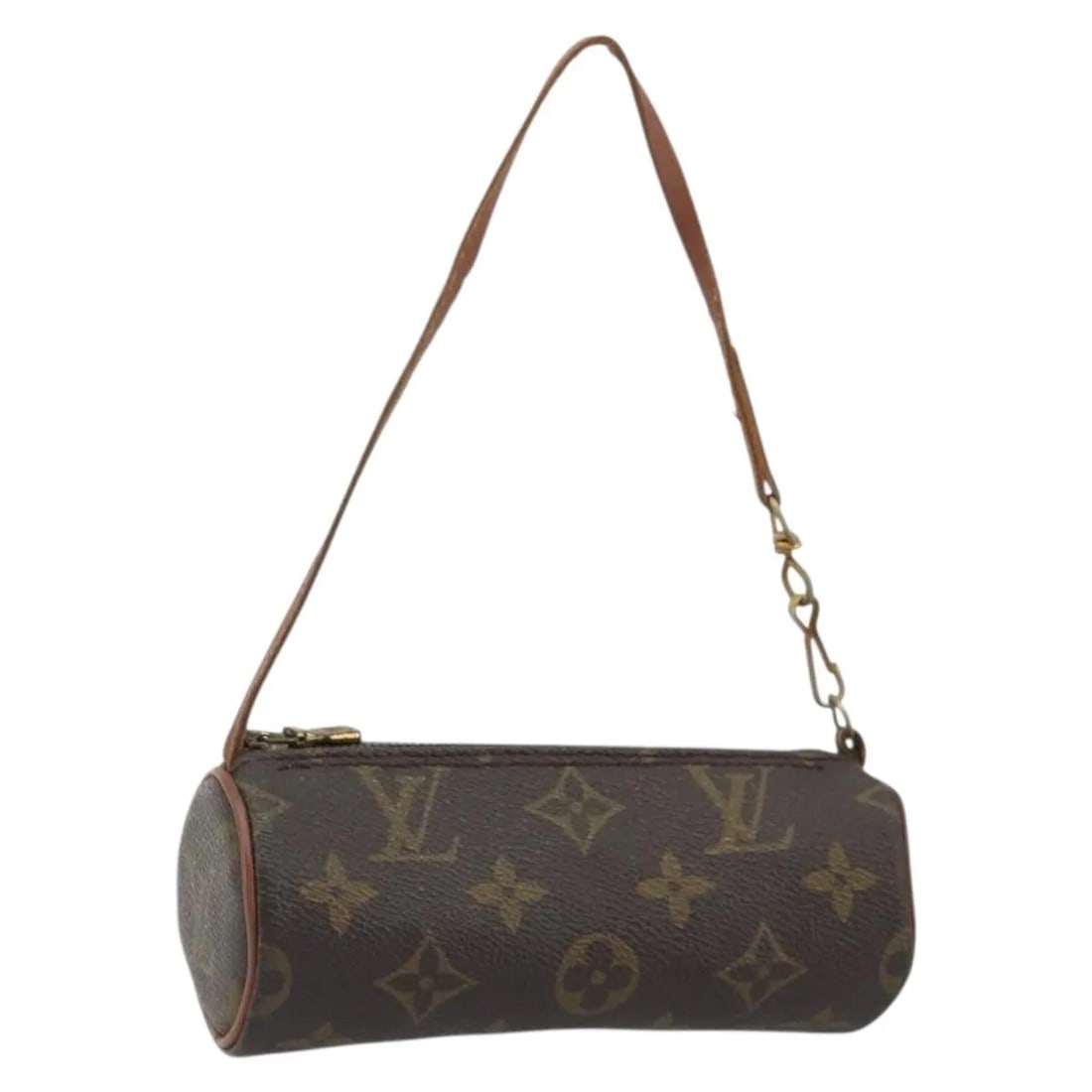 Louis Vuitton Monogram Canvas Papillon Pochette Handbag Brown France: Louis Vuitton Monogram Canvas Papillon Pochette Handbag Brown France This Louis Vuitton Papillon Pochette features the iconic monogram canvas in brown and is designed for women. Made in France, the po