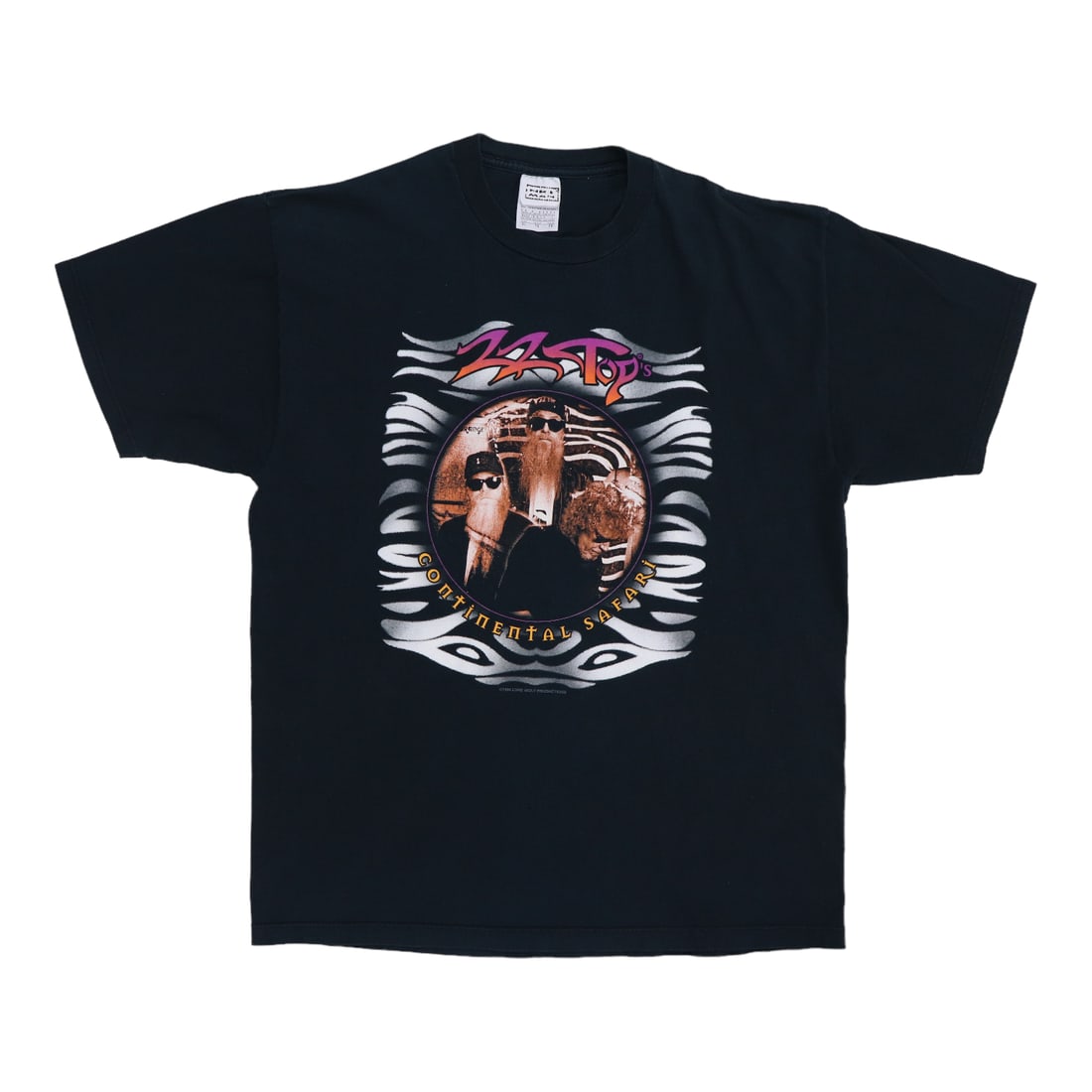 Vintage 1996 ZZ Top Concert T-Shirt Black Extra Large 100 Percent Cotton (1 of 8)