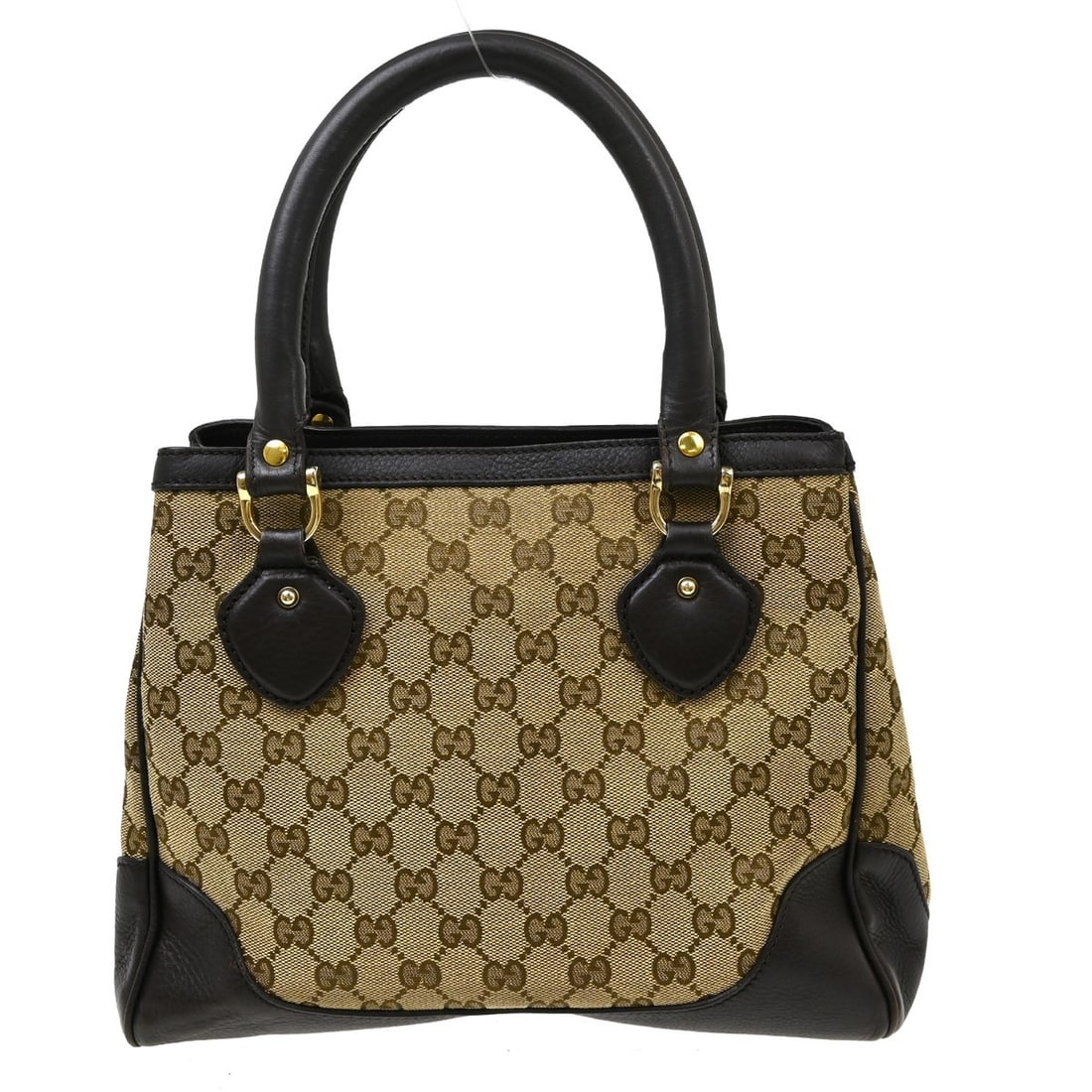 Gucci GG Medium Tote in Beige Canvas and Leather (1 of 10)