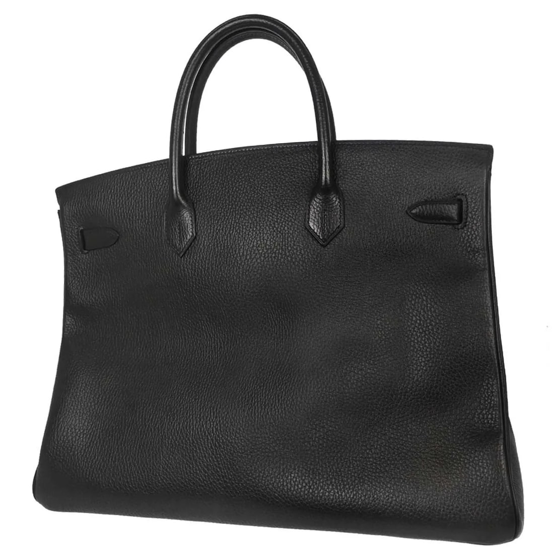 Black Ardennes Leather Birkin 40cm Tote Gold Tone Hardware by Hermes - 2