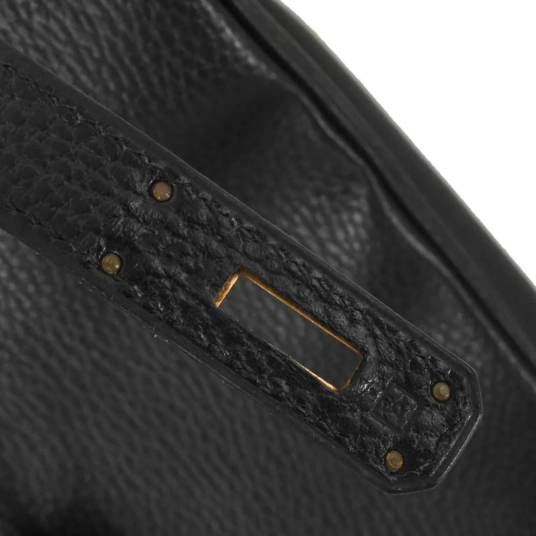 Black Ardennes Leather Birkin 40cm Tote Gold Tone Hardware by Hermes - 4