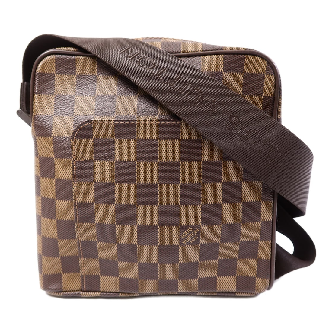Louis Vuitton Olaf PM Damier Ebene Brown Crossbody Bag (1 of 13)