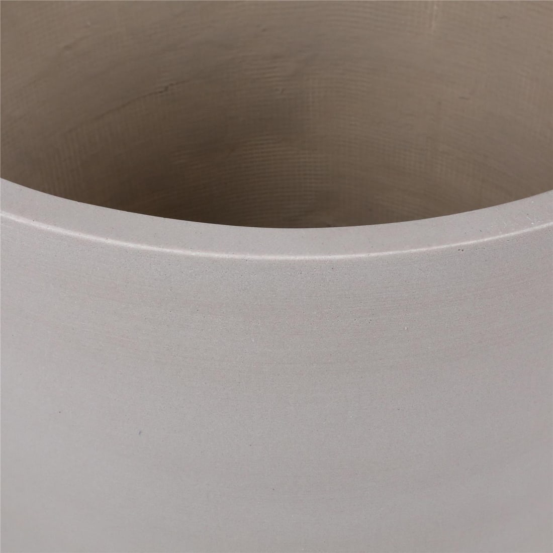 Adahlia Cream Outdoor Planter Set of 3 Durable Lightweight Concrete (1 of 3)