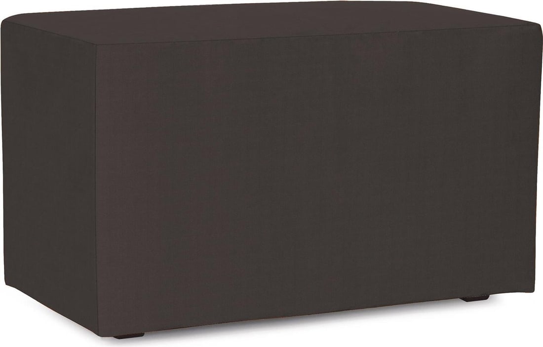 Howard Elliott Seascape Charcoal Bench Cover Contemporary Rectangle (1 of 1)