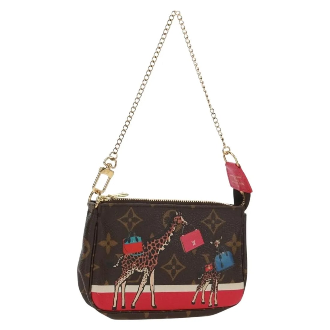 Limited Edition Louis Vuitton Christmas Animation Pochette Accessoires Canvas Bag (1 of 18)