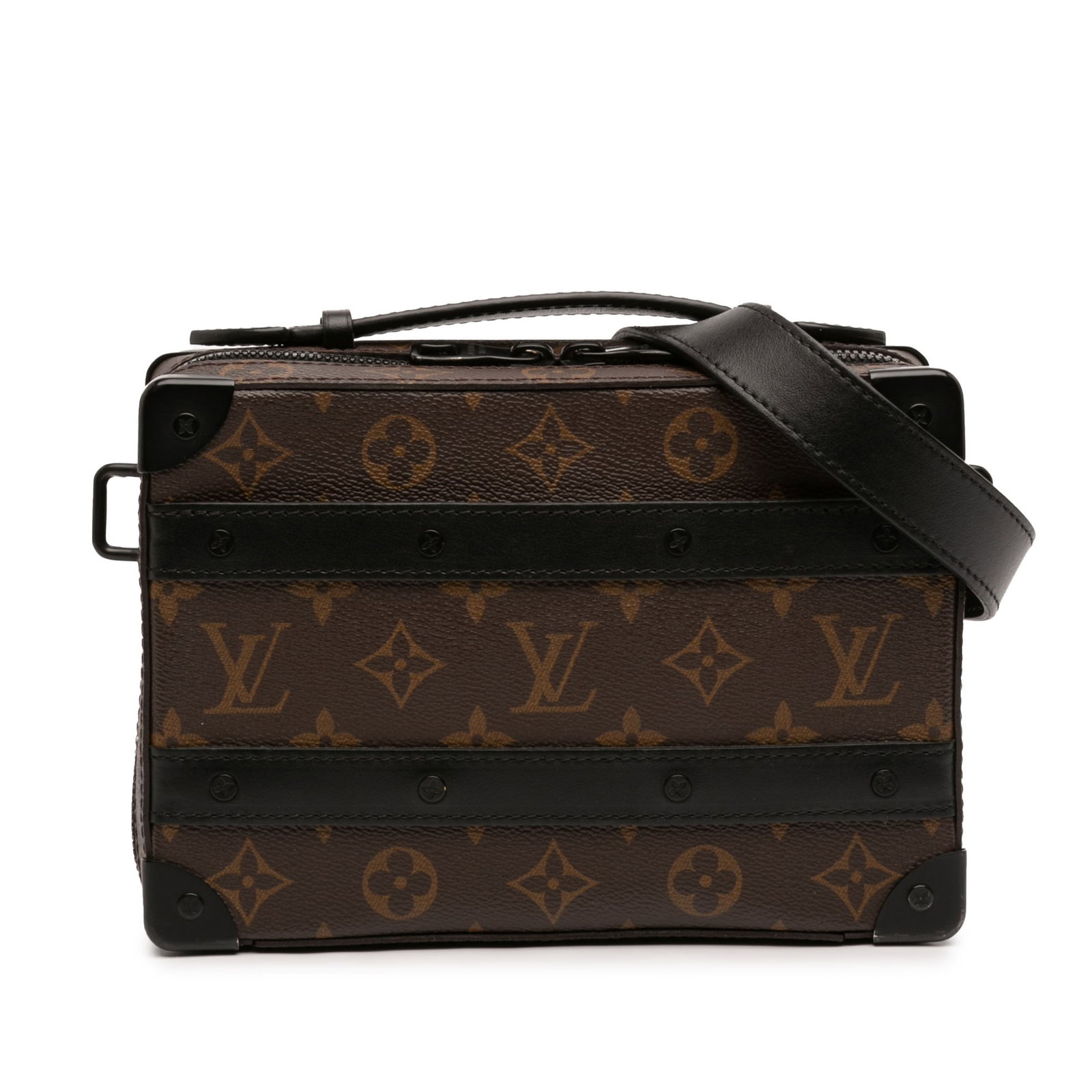 Louis Vuitton Monogram Macassar Soft Trunk Satchel (1 of 7)
