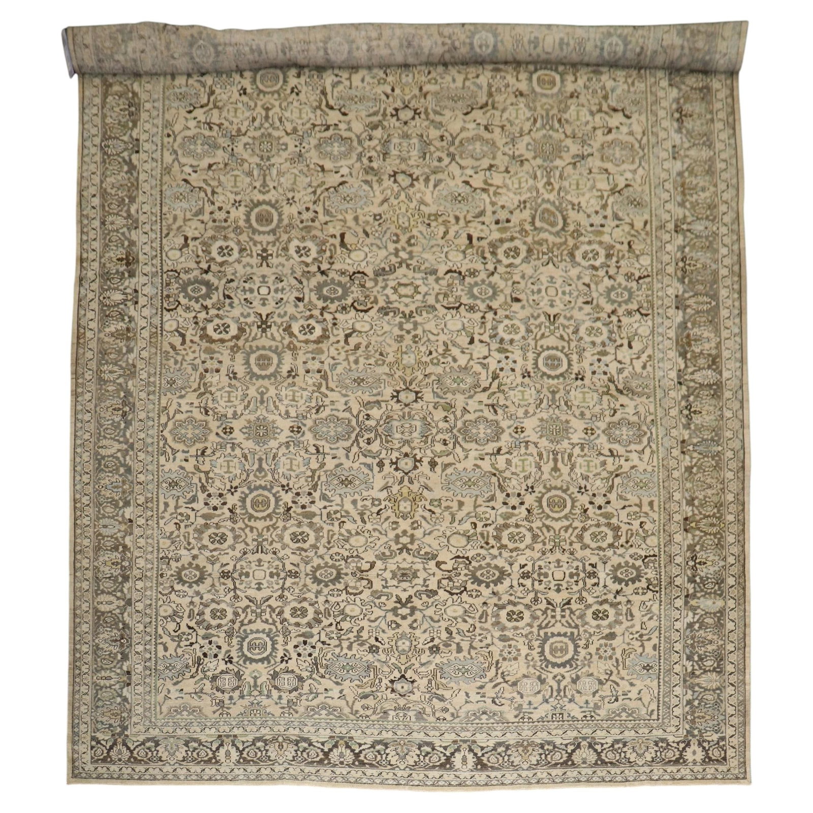 Early 20th Century Malayer Hand Knotted Wool Rug 11'7 x 17'6 (1 of 13)