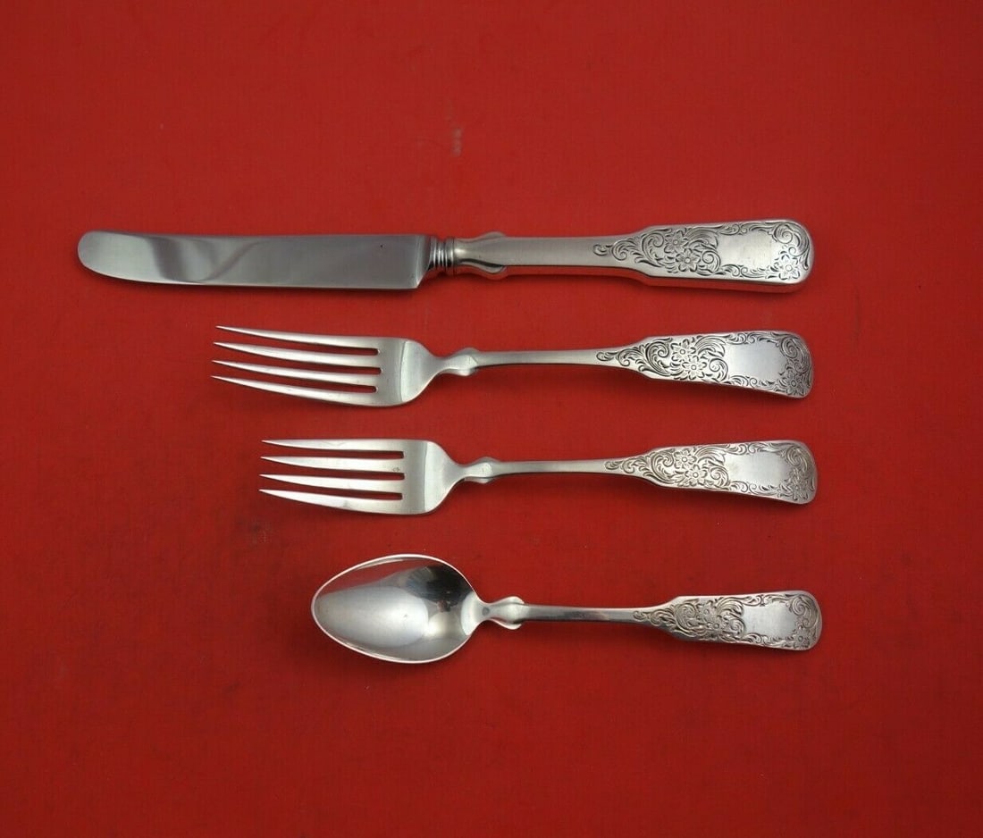 Towle Sixteen-Ninety 1690 Sterling Silver 4-Piece Place Setting (1 of 3)