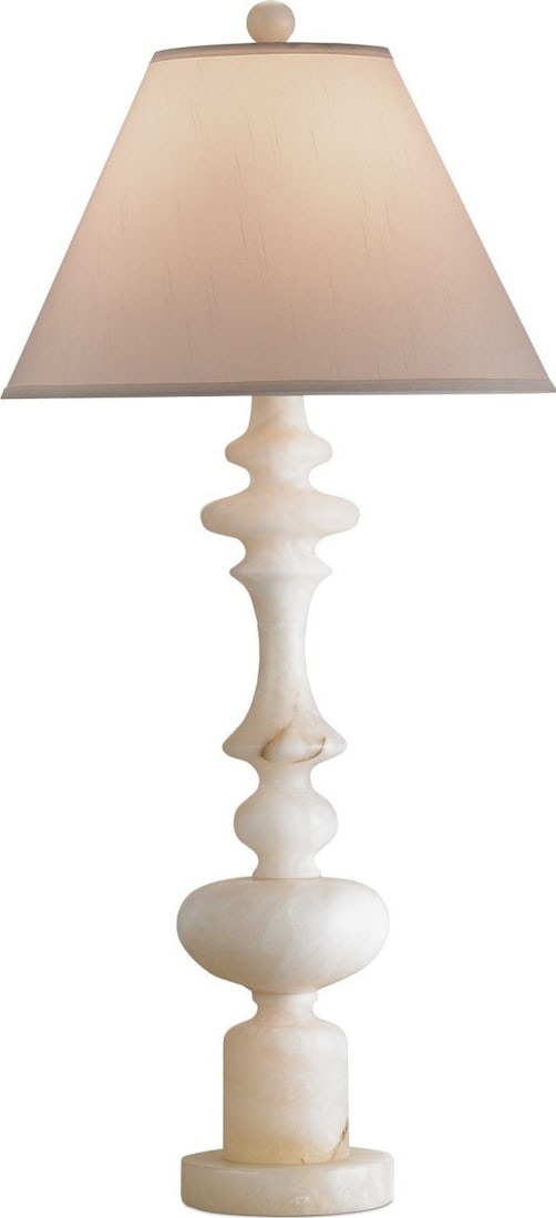 Currey Farrington Ivory Table Lamp Modern Traditional Style (1 of 4)