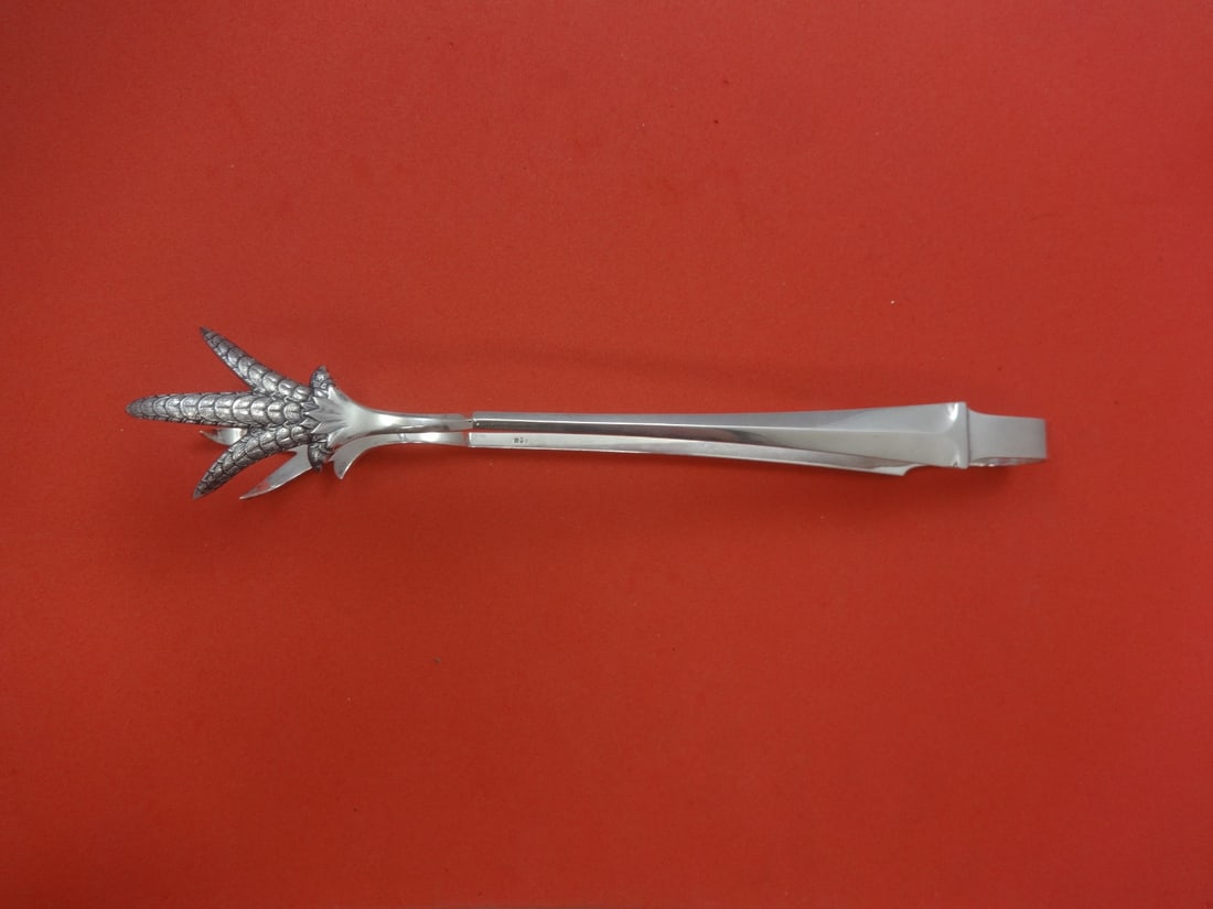 Gorham Sterling Silver Ice Tongs Claw Ends 9 3/4 Inch: Gorham Sterling Silver Ice Tongs Claw Ends 9 3/4 Inch Enhance your entertaining experience with these exquisite ice tongs crafted by Gorham. Made of high-quality sterling silver, these tongs feature c