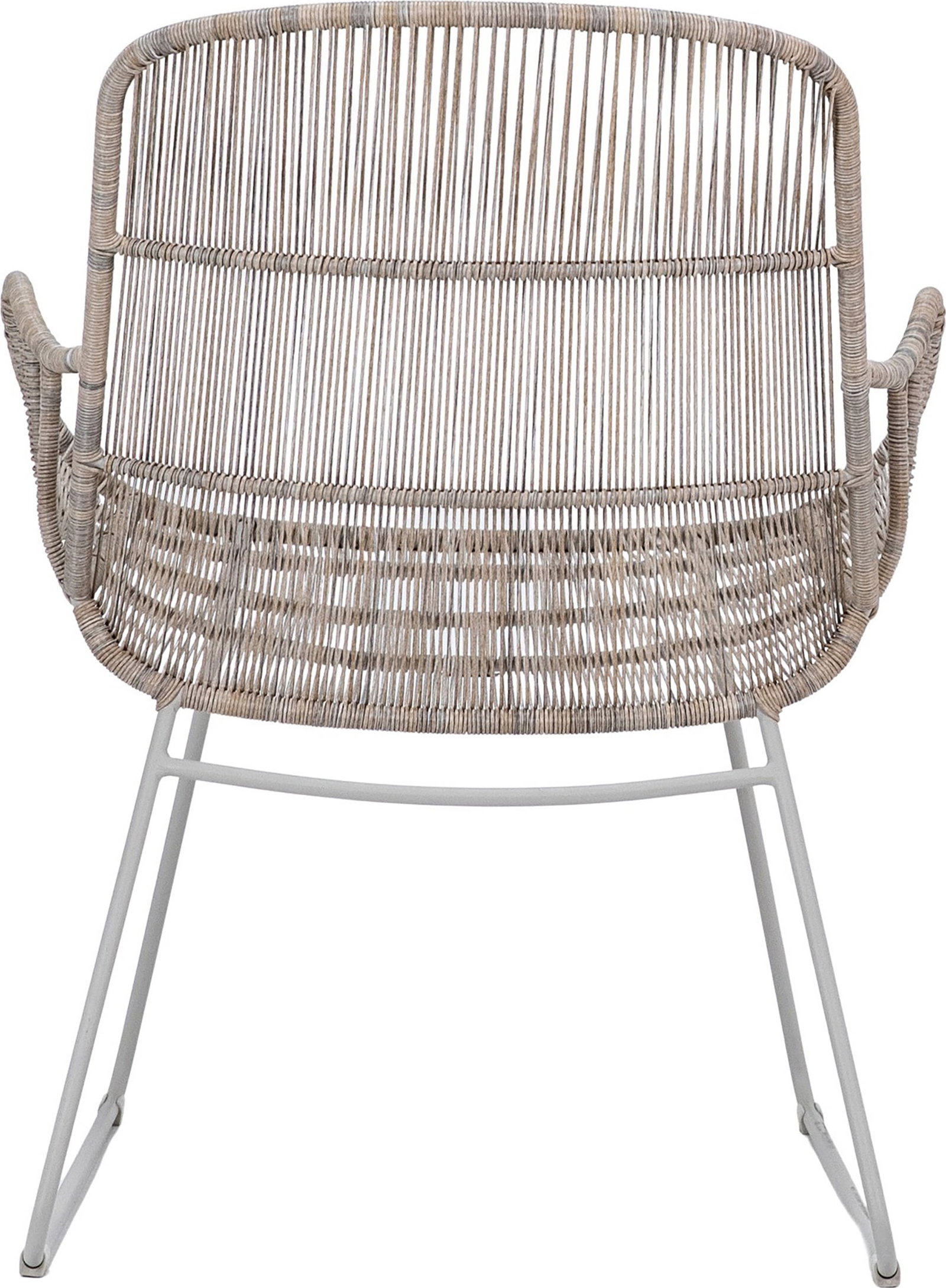 Anton Outdoor Chair in Sand Rope and Metal Frame (1 of 4)