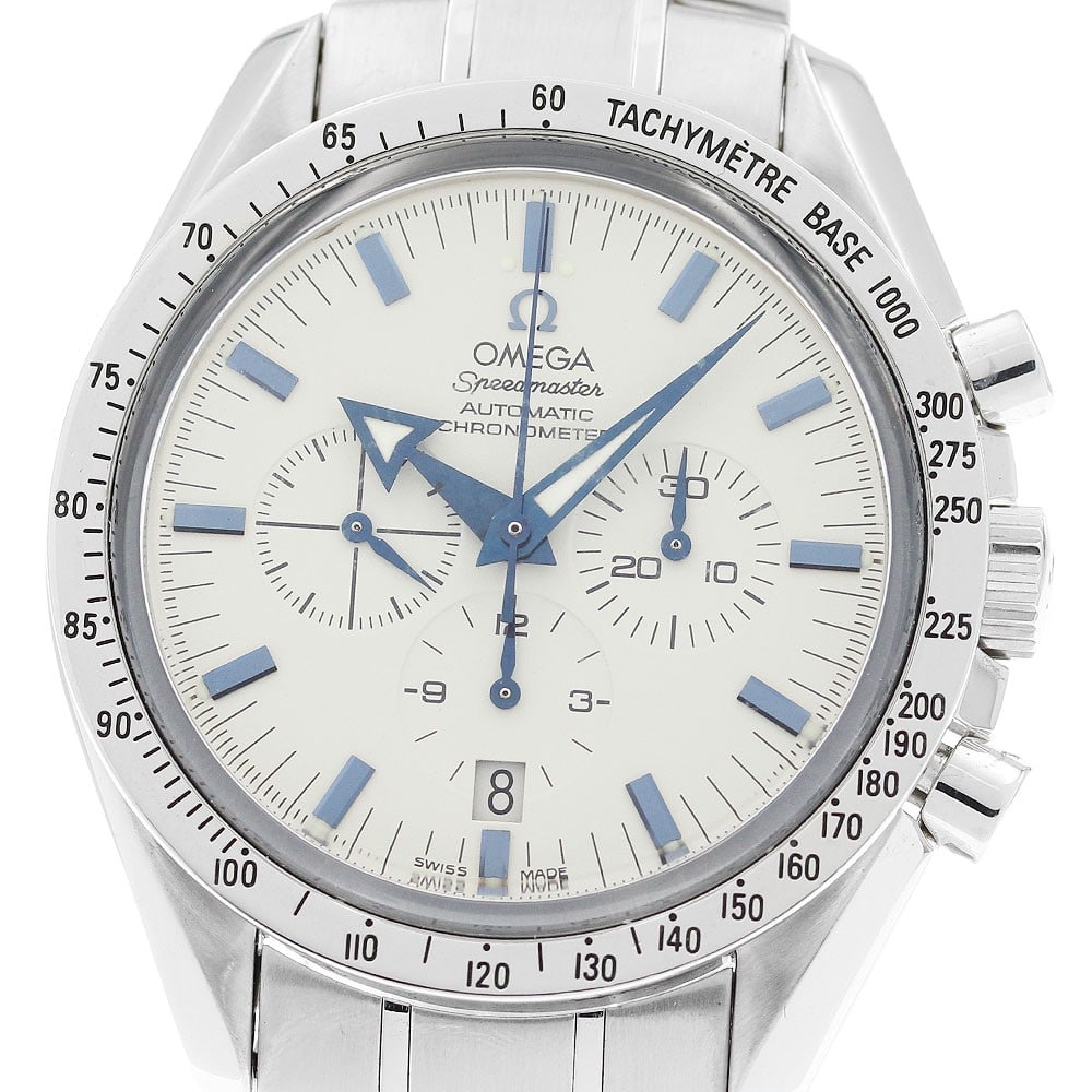 OMEGA Speedmaster Broad Arrow Date Chronograph Men's Wristwatch (1 of 6)