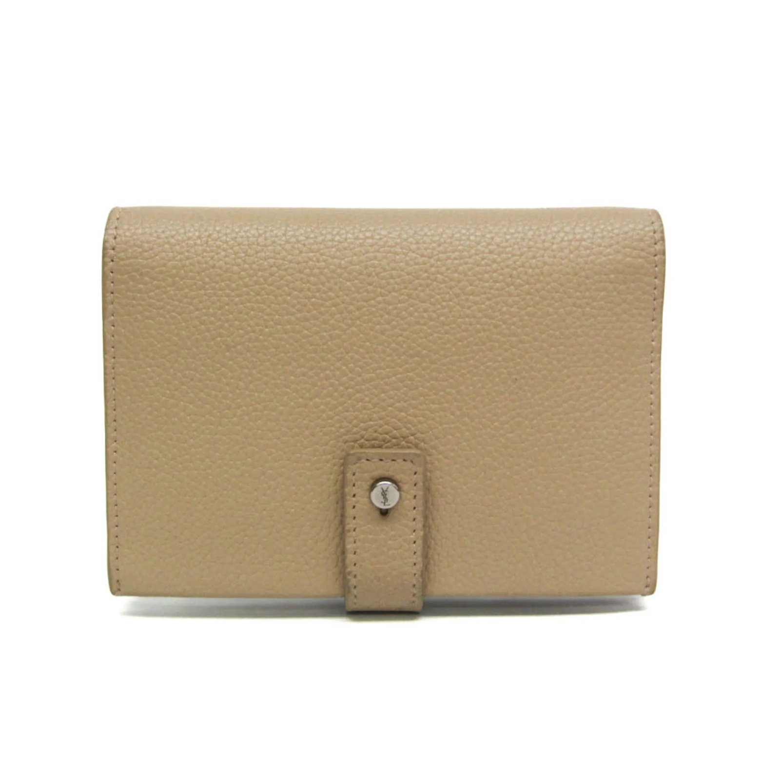 Saint Laurent Sac De Jour Souple Beige Leather Card Case: Saint Laurent Sac De Jour Souple Beige Leather Card Case This Saint Laurent Sac De Jour Souple card case is crafted from beige leather and designed for women. The card case features a compact and eleg