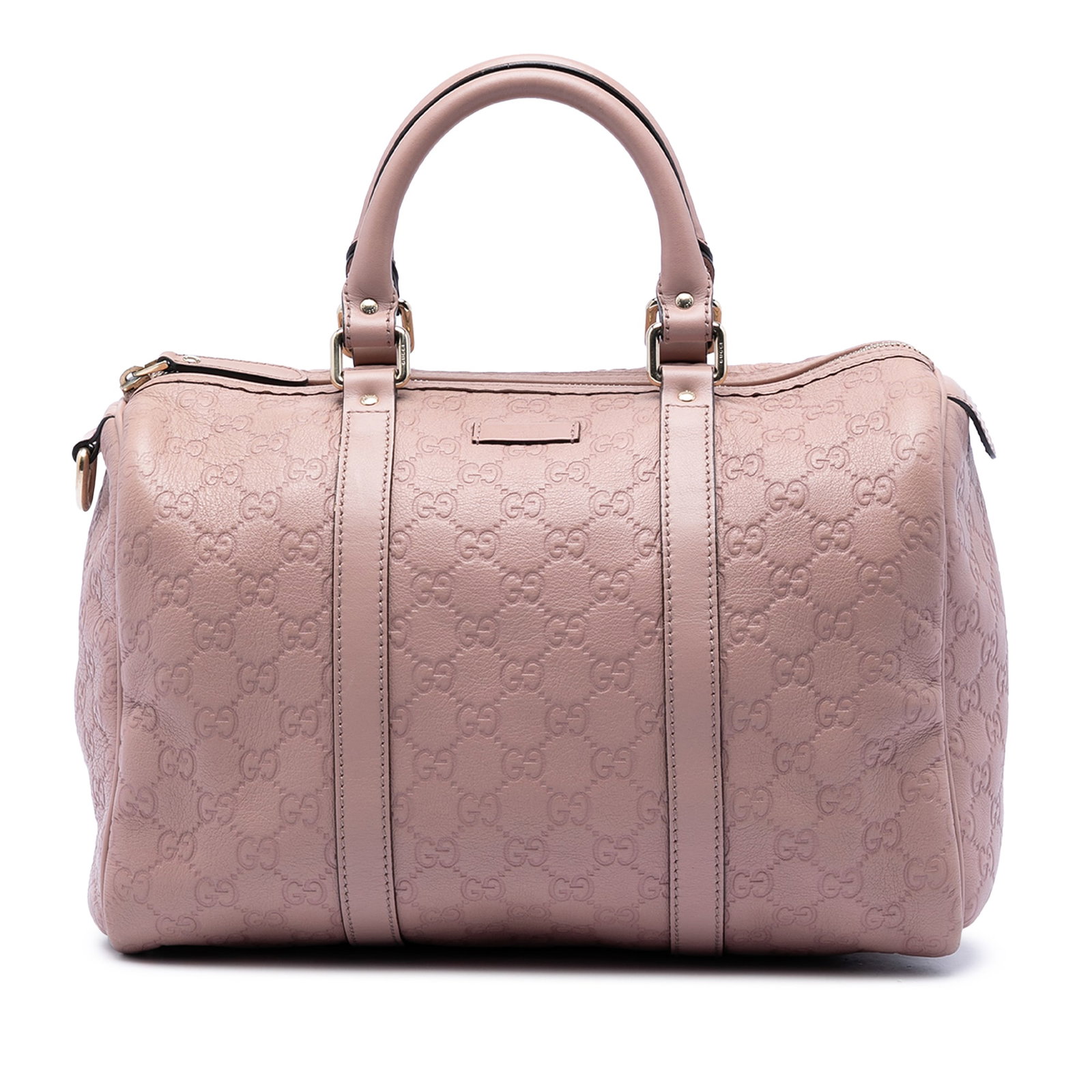 Gucci Joy Boston Bag Medium Pink Guccissima Leather (1 of 5)