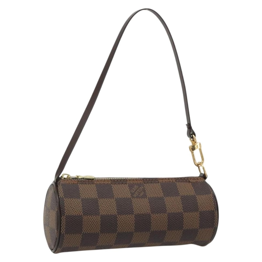 Louis Vuitton Papillon Pouch in Damier Ebene Canvas: Louis Vuitton Papillon Pouch in Damier Ebene Canvas Louis Vuitton Papillon pouch in Damier Ebene canvas. Made in France, this women's pouch is offered without the original box or dust bag and includes