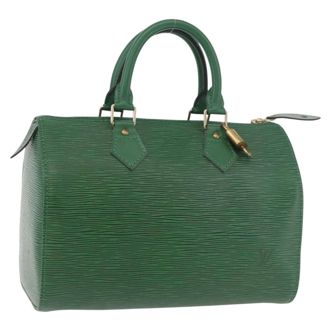 Louis Vuitton M43014 Speedy 25 Epi Leather Handbag Borneo Green (1 of 18)