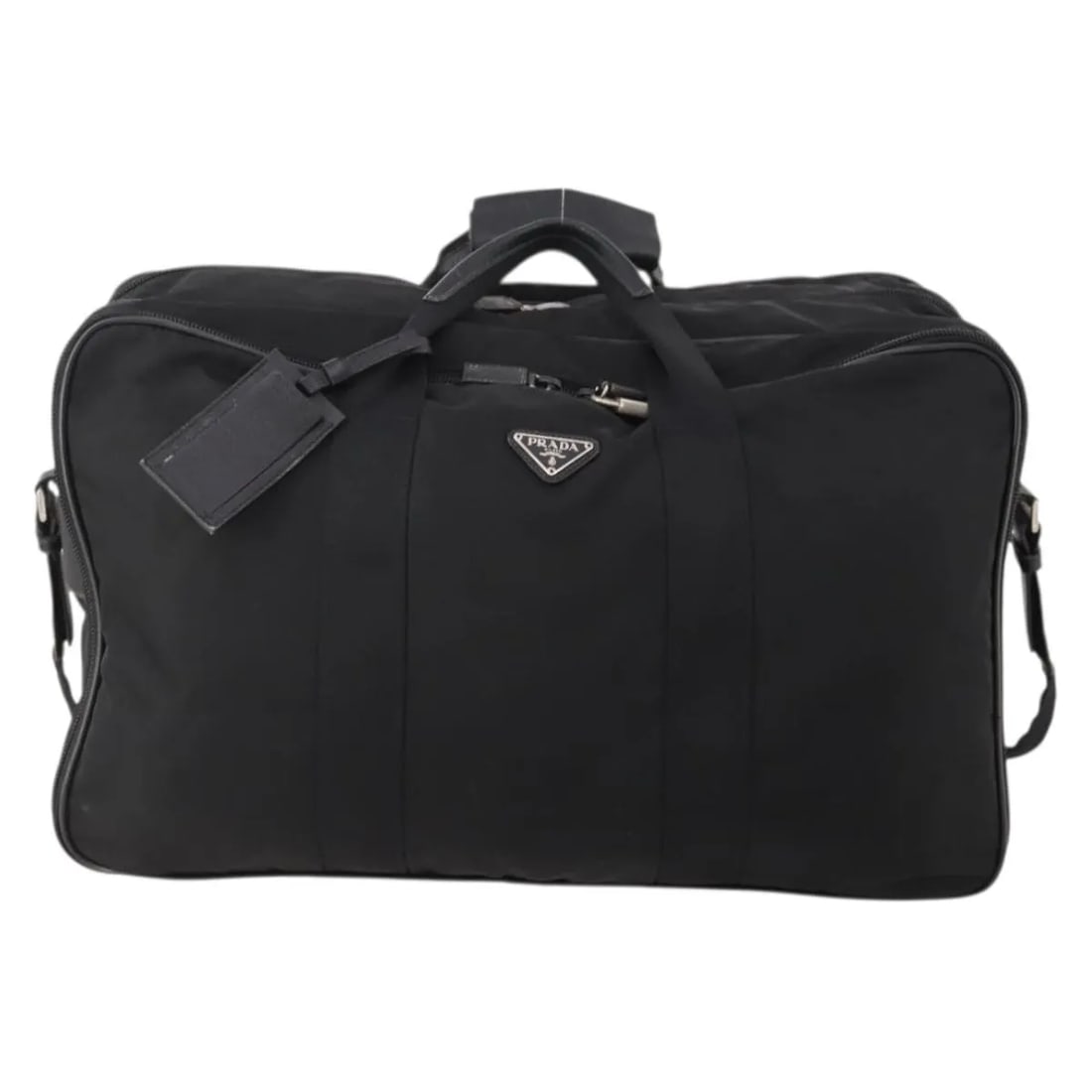 Prada Nylon Vintage Boston Bag Black 50cm x 36cm x 6cm (1 of 18)