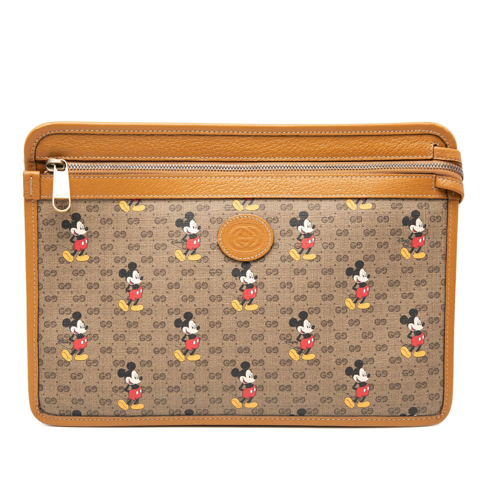 Disney Mickey Mouse Micro GG Supreme Brown Clutch by Gucci (1 of 10)