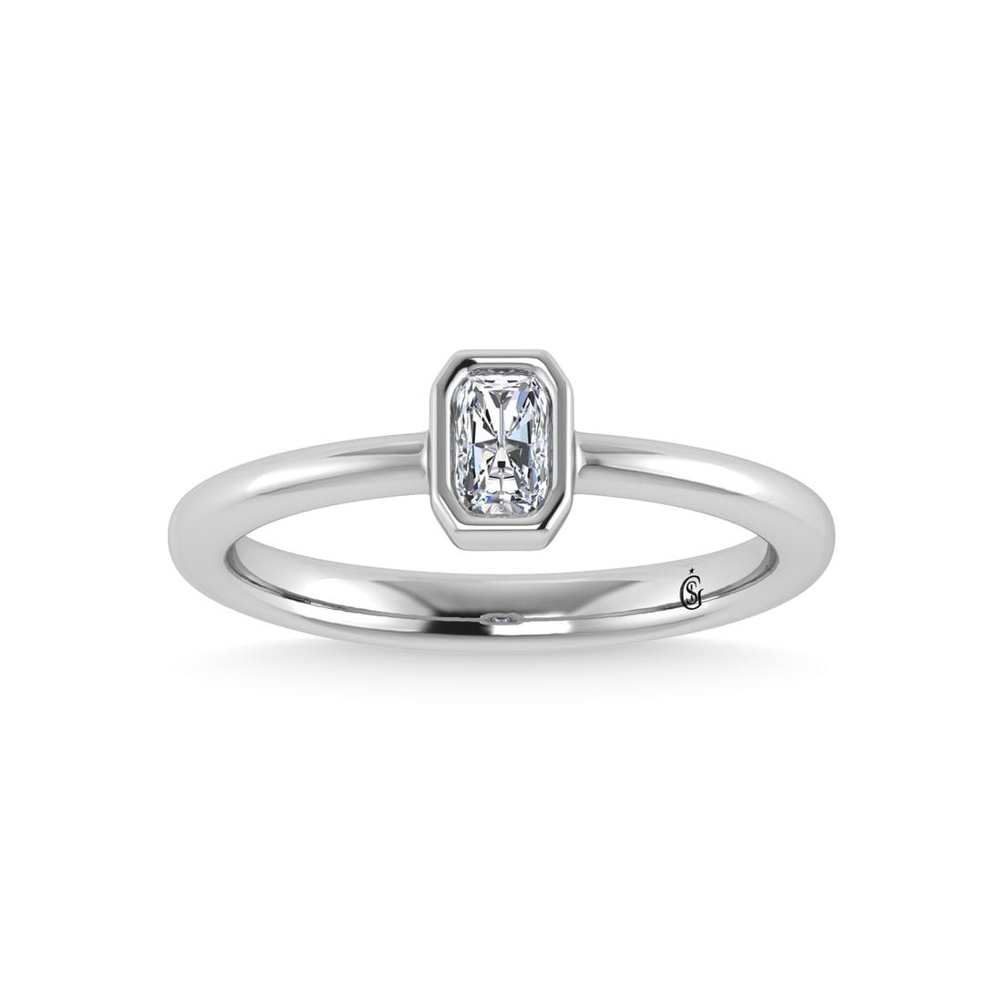 14K White Gold Diamond 1/3 Ct.Tw. Diamond Fashion Ring (1 of 4)