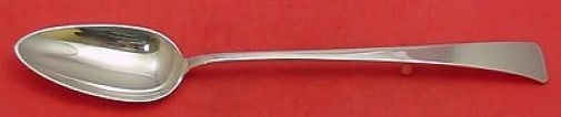 Porter Blanchard Square Sterling Silver Serving Spoon 12.5 inches: Porter Blanchard Square Sterling Silver Serving Spoon 12.5 inches This exquisite serving spoon features the elegant Square pattern by Porter Blanchard, crafted from high-quality sterling silver. Measu