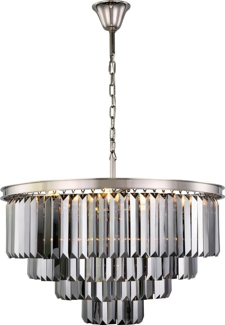 Sydney Crystal Pendant Light by Elegant Lighting UL-Listed 23.5H Royal-Cut Crystal: Sydney Crystal Pendant Light by Elegant Lighting UL-Listed 23.5H Royal-Cut Crystal Illuminate your space with the stunning Sydney Crystal Pendant, a perfect blend of elegance and vintage charm. Design