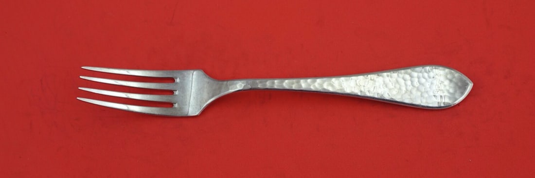 Robbe & Berking Martele Sterling Silver Dinner Fork 7 7/8 Inch (1 of 2)