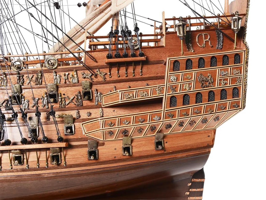 Exclusive HMS Sovereign of the Seas Replica Model in English Traditional Style (1 of 11)