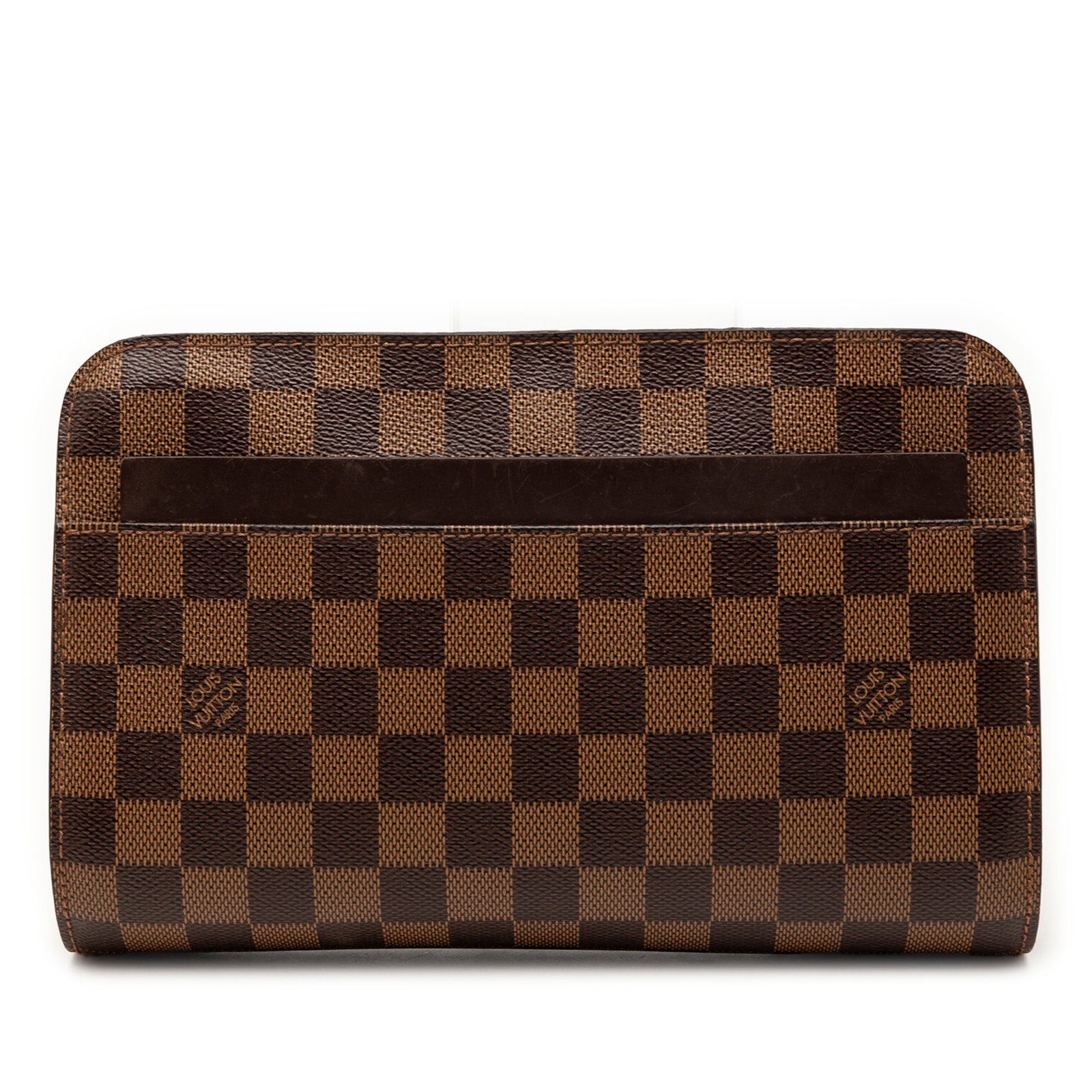 Louis Vuitton Damier Ebene Pochette with Zip Closure (1 of 7)